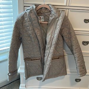 Urban Republic light jacket in a neutral color.